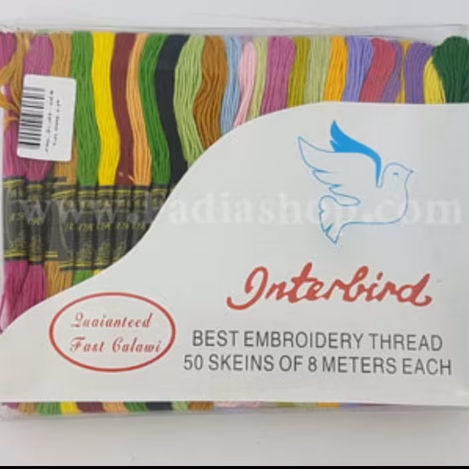 نخ کوبلن  همه رنگ یکجافروخته میشود