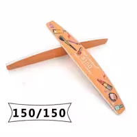 سوهان دستی ناخن مدل سان شاین دو طرفه 150-150 و 120-180طرح دار بسته 2 عدد