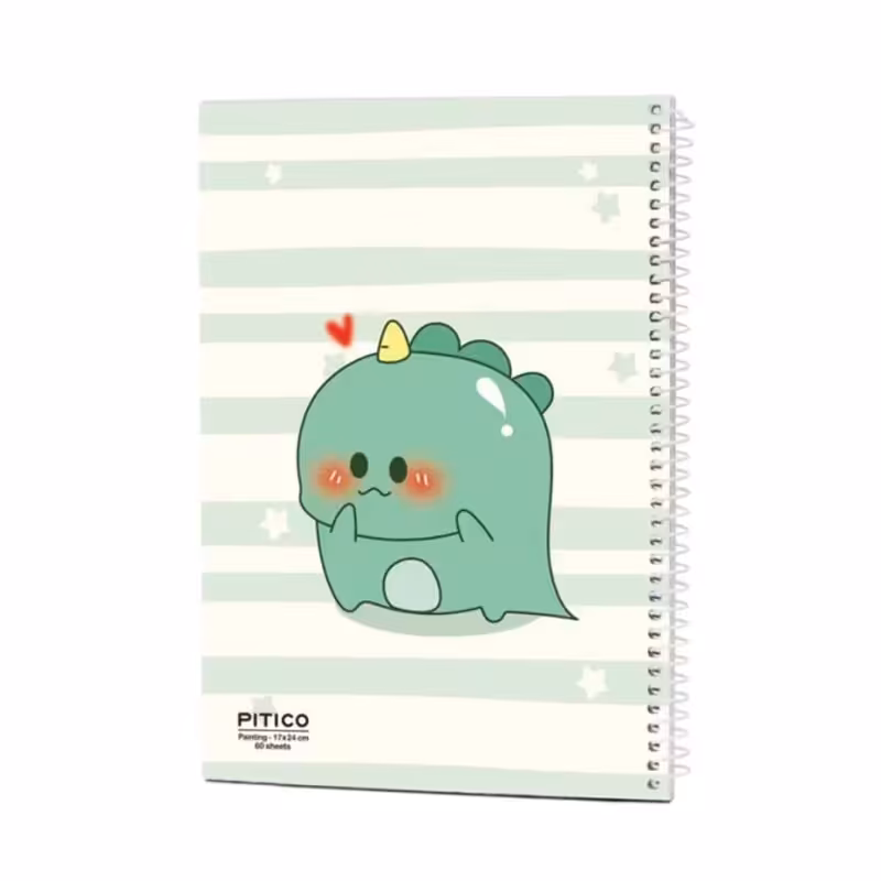 دفتر نقاشی 60 برگ طرح دایناسور کد 2