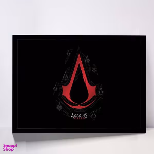 تابلو مدل assassins creed game art کد F-10035