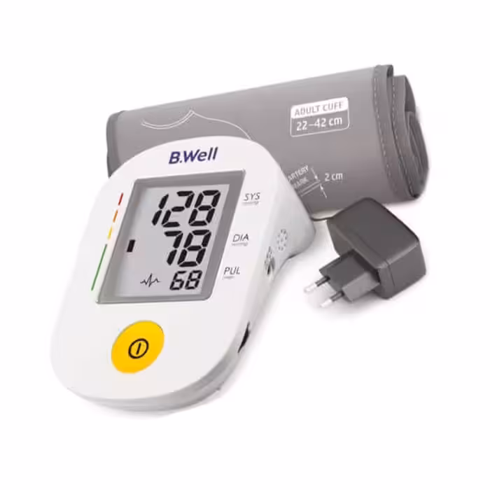 فشارسنج بازویی سخنگو بی ول مدل PRO-36 با آداپتور