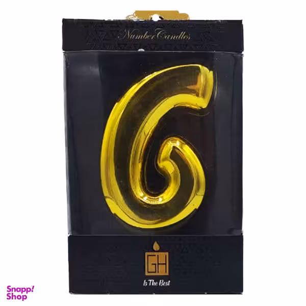 شمع تولد طرح عدد 6