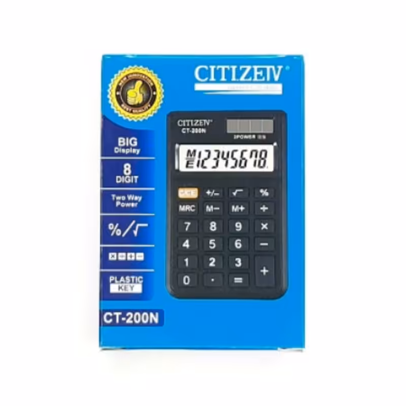 ماشین حساب سیتی زیو CT200N جیبی