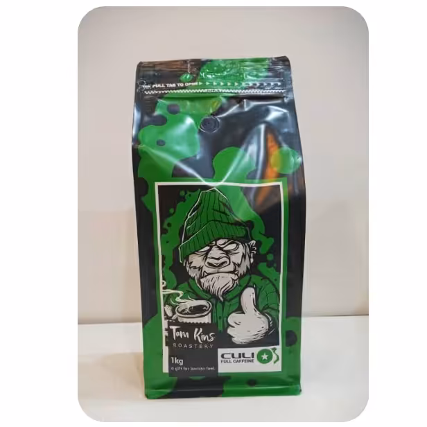 قهوه کولی روبوستای70 درصد تام کینز یک کیلویی