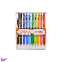 روان نویس زبرا مدل ساراسا ZEBRA JJB15-10C-E1 بسته 10 عددی
