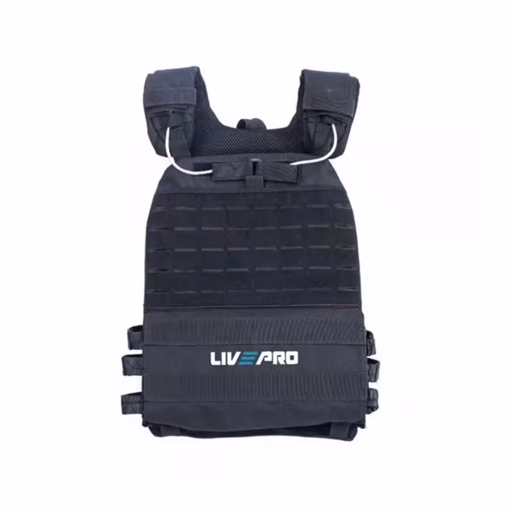 جلیقه وزنه متغیر LIVEPRO مدل LP8194 وزن 10کیلوگرم