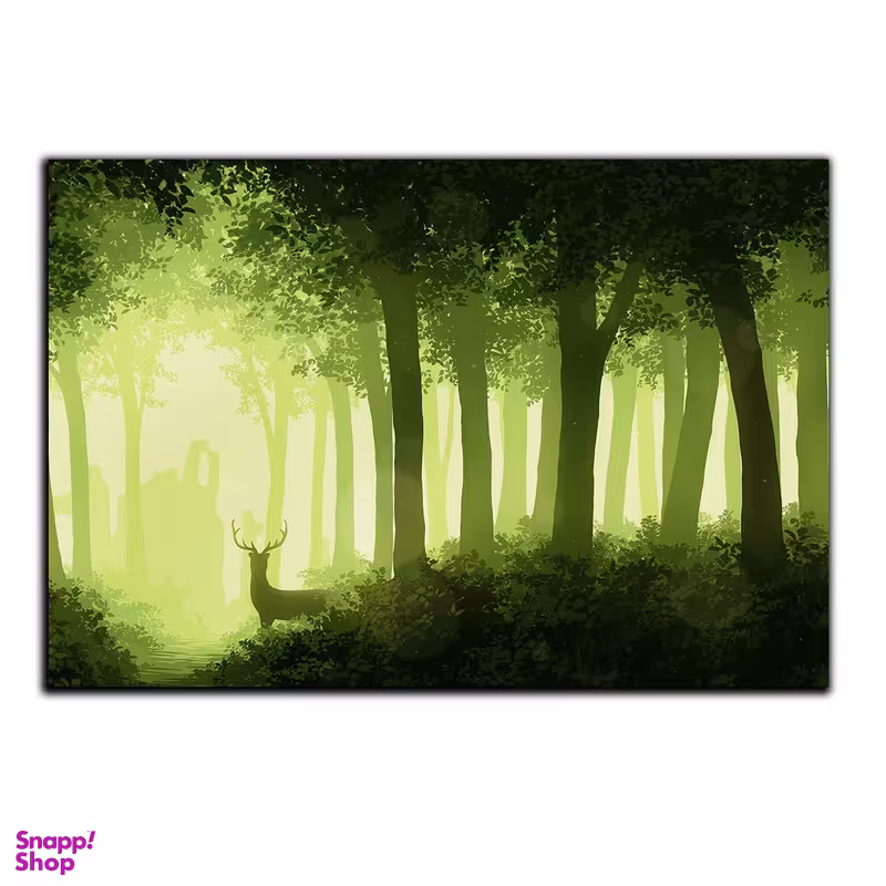 تابلو شاسی بکلیت طرح جنگل و آهو مدل SH-S5538