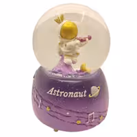 گوی موزیکال بزرگ پمپی طرح فضانورد