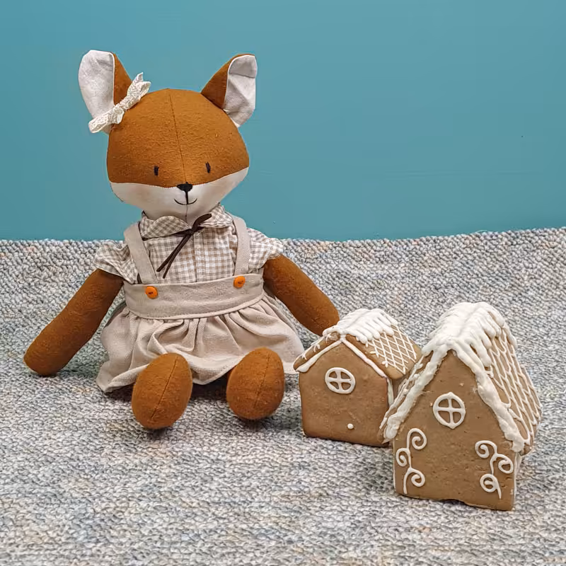 عروسک دست ساز مدل خانم روباه کد 6439972