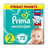 پوشک پریما پمپرز ترک اونتاژ سایز 3 (62 عددی)