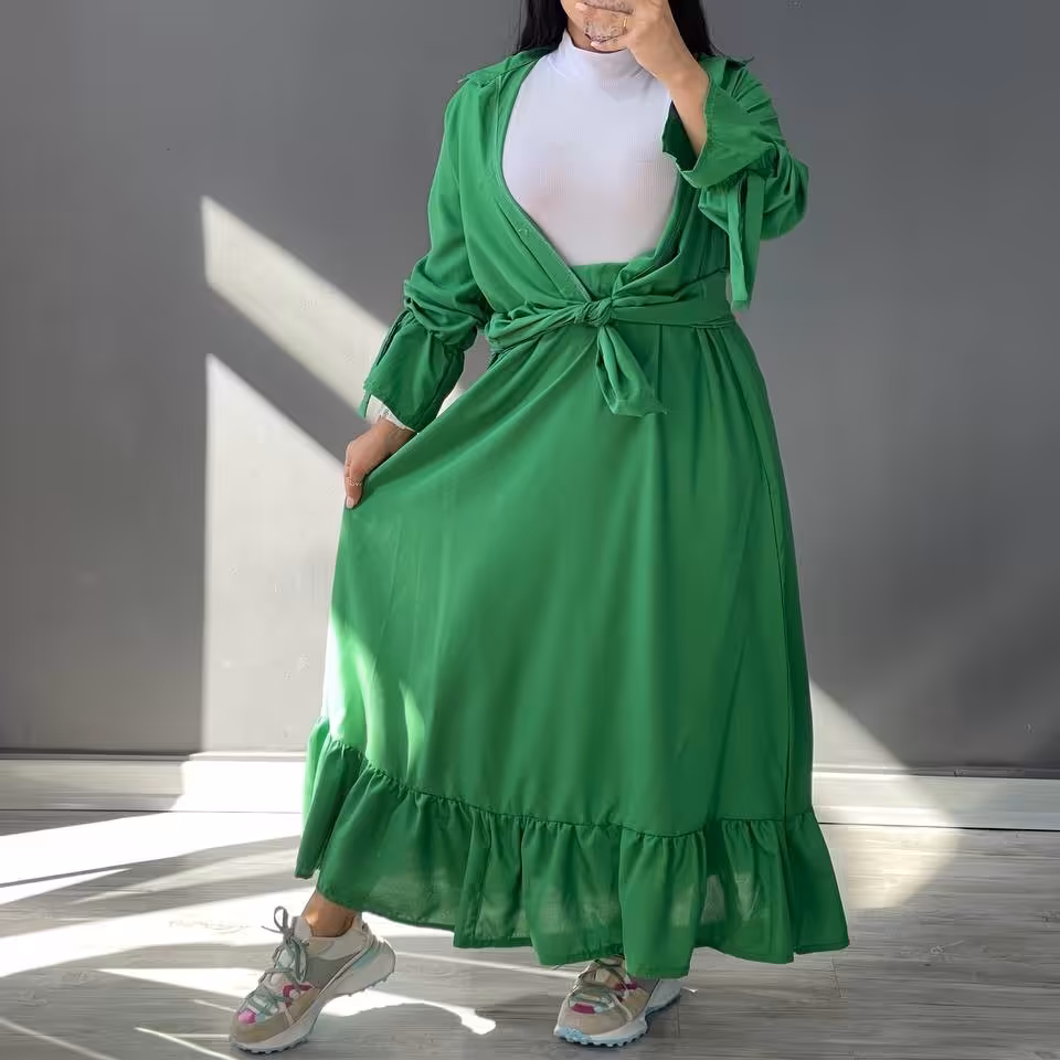 ست عروسکی شومیز و دامن