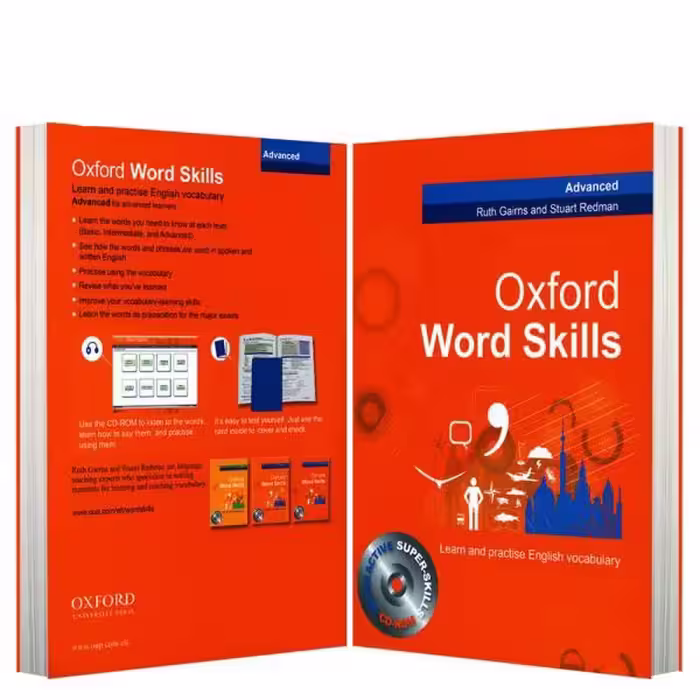 کتاب Oxford Word Skills Advanced به همراه CD رحلی