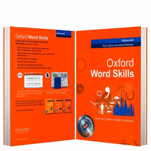 کتاب Oxford Word Skills Advanced به همراه CD رحلی