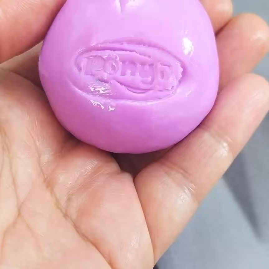 خمیر مجسمه سازی توناژ  بنفش فلورسنت  وزن 100 گرم خمیرایتالیایی هوا خشک 