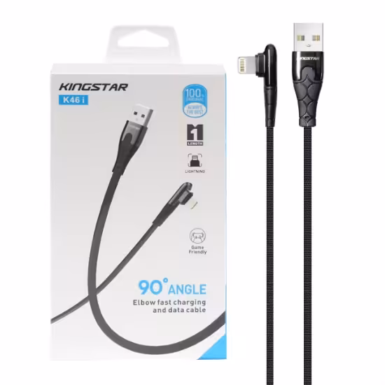 کابل تبدیل USB به لایتنینگ کینگ استار مدل K46 i