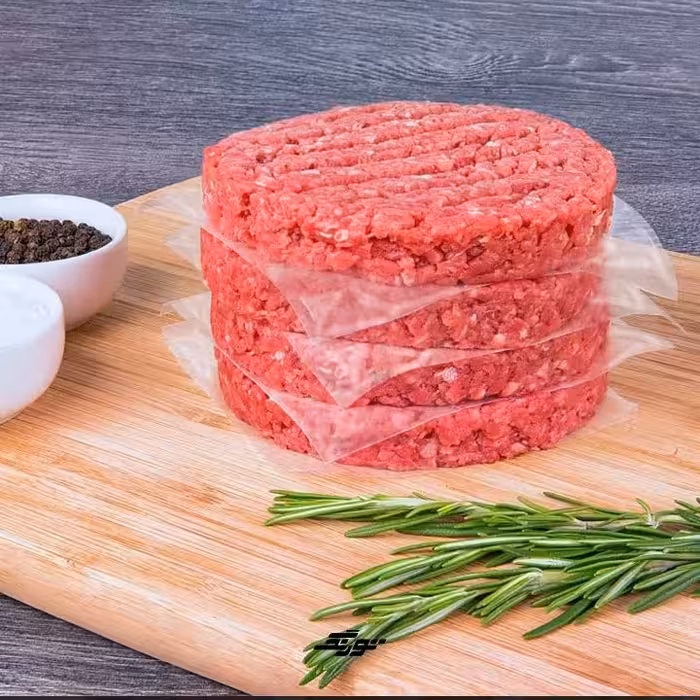 طلق بین همبرگر و کباب لقمه پنج کیلویی