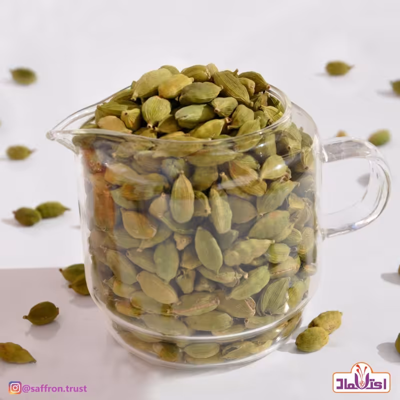 هل اکبر بنفش 100 گرمی اعتماد معطر و سبز و درشت (تخفیف ویژه)