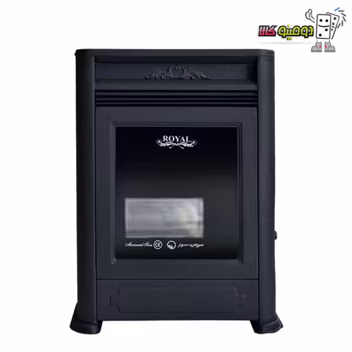 خرید بخاری گازی مروارید سوز طرح شومینه رویال مدل 8000 - دومینو کالا