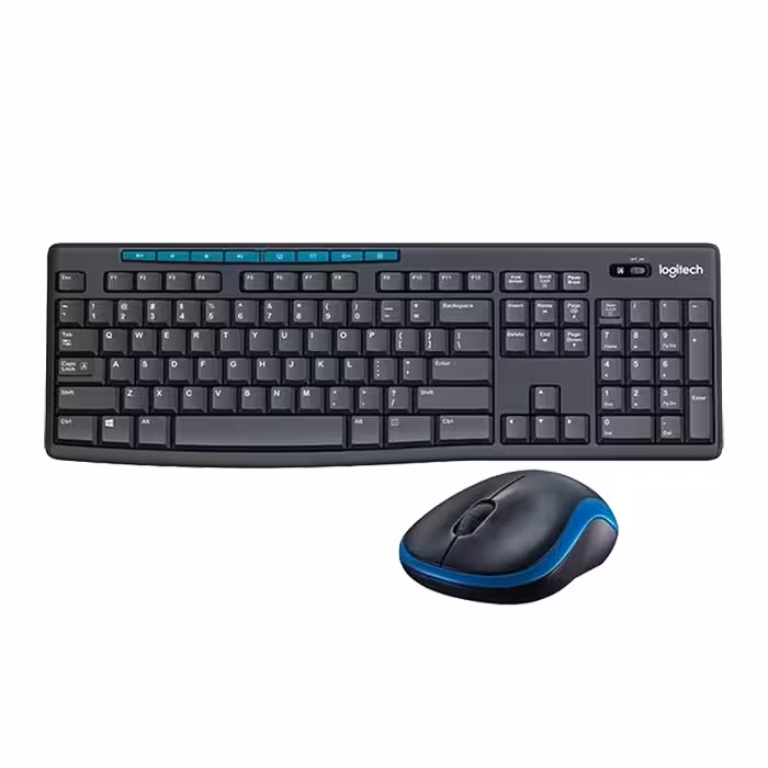 کیبورد و ماوس بی‌سیم با حروف فارسی لاجیتک مدل MK275