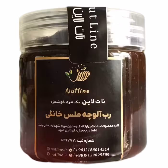 رب آلوچه ملس خانگی نات لاین (ارسال رایگان) 