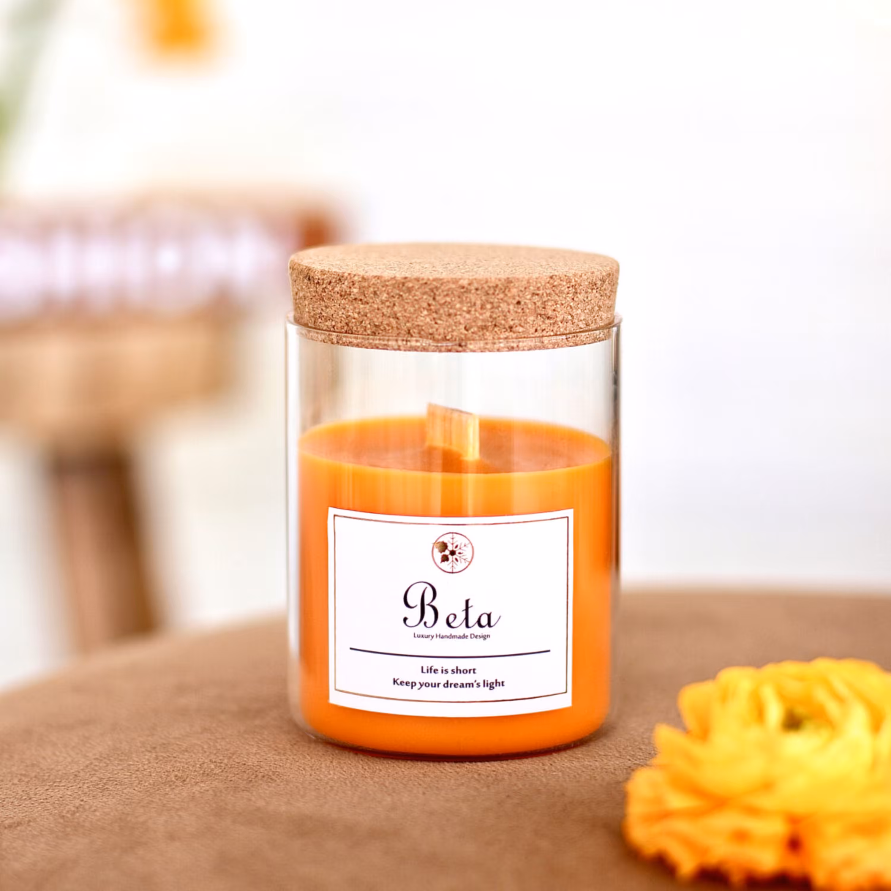 شمع معطر  بتا رایحه انبه