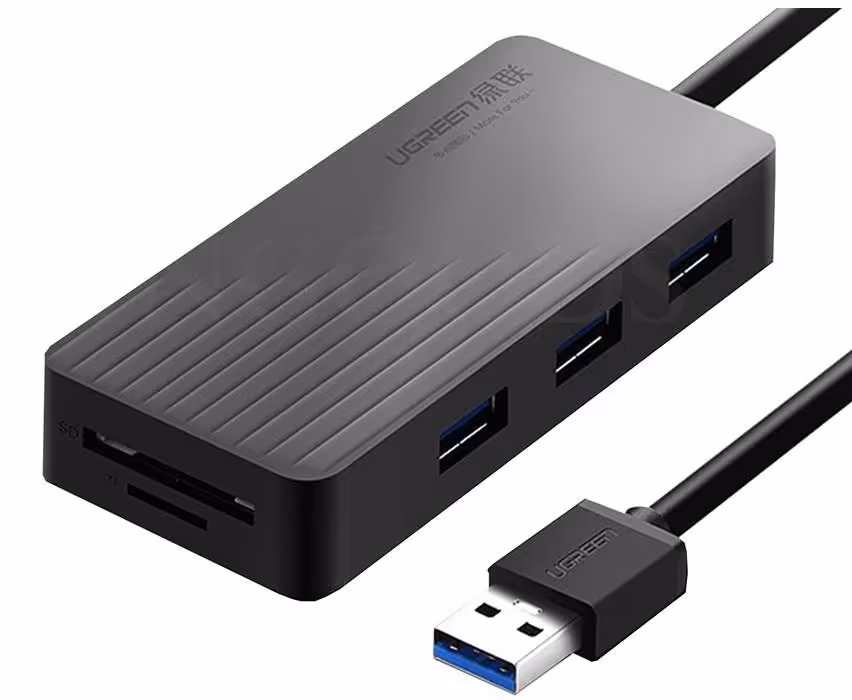 هاب USB 3.0 سه پورت یوگرین مدل CR132