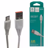 کابل شارژ دنمن میکرو مدل D01v کیفیت عالی ( صد در صد فست شارژ )