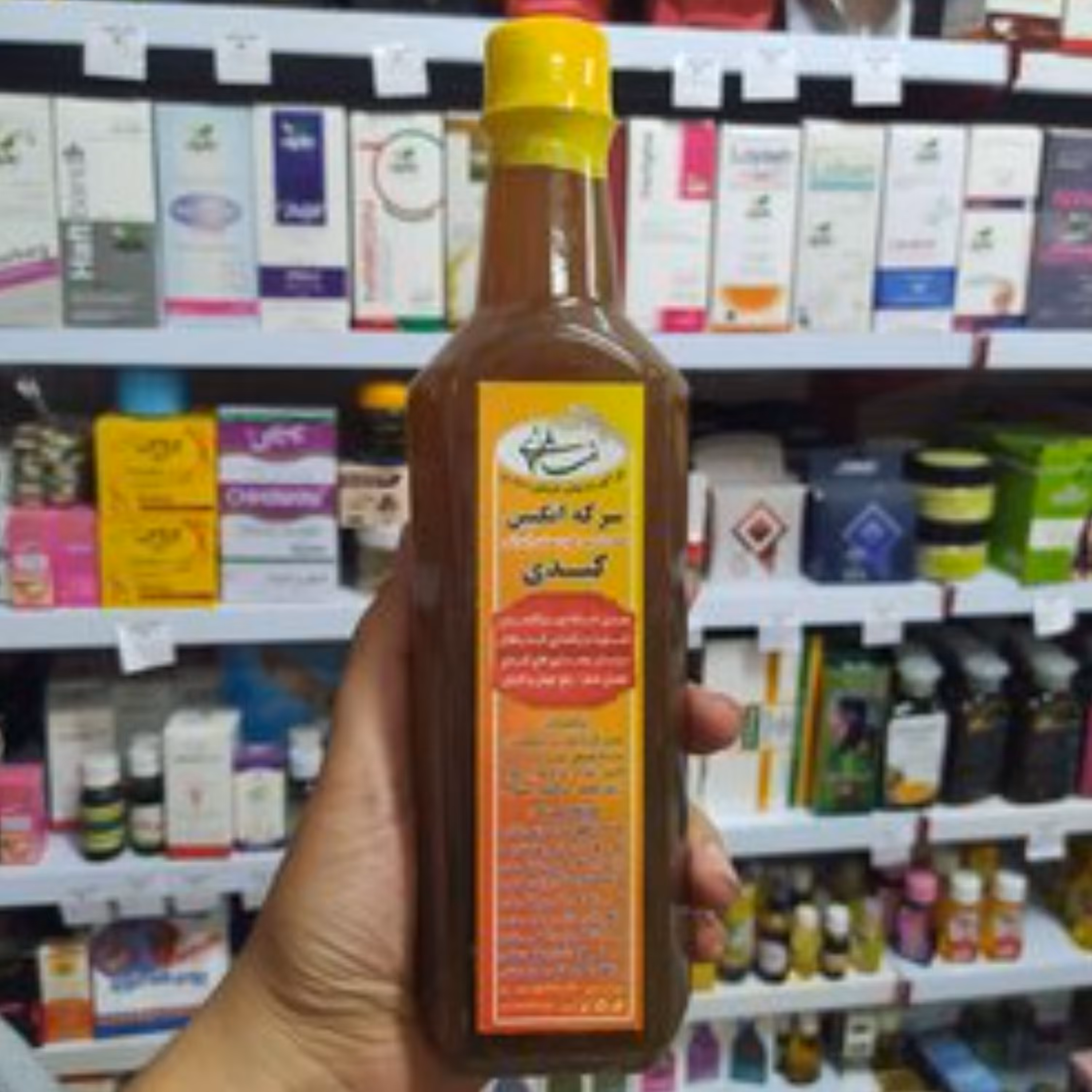 سرکه انگبین کبدی