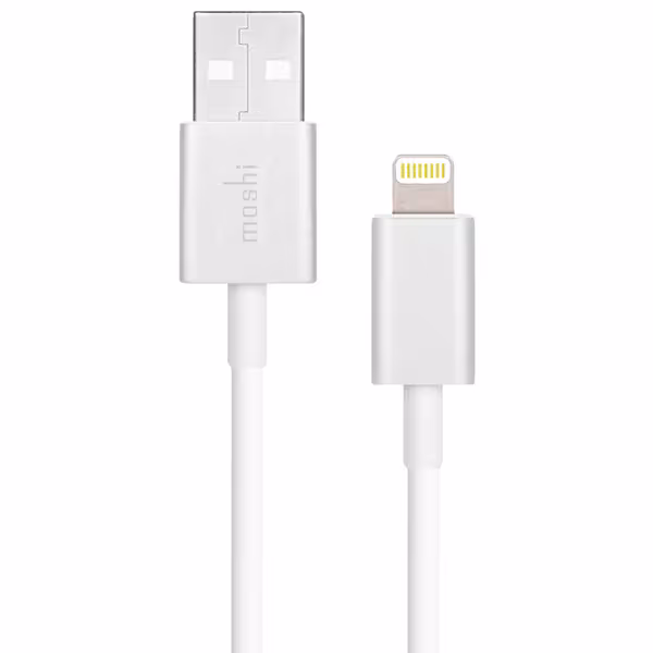 کابل MOSHI موشی LIGHTNING لایتنینگ 1 متری سفید - Hiapple.ir