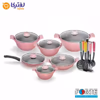 سرویس قابلمه رزگلد فورته اسکار پلاس 18 پارچه