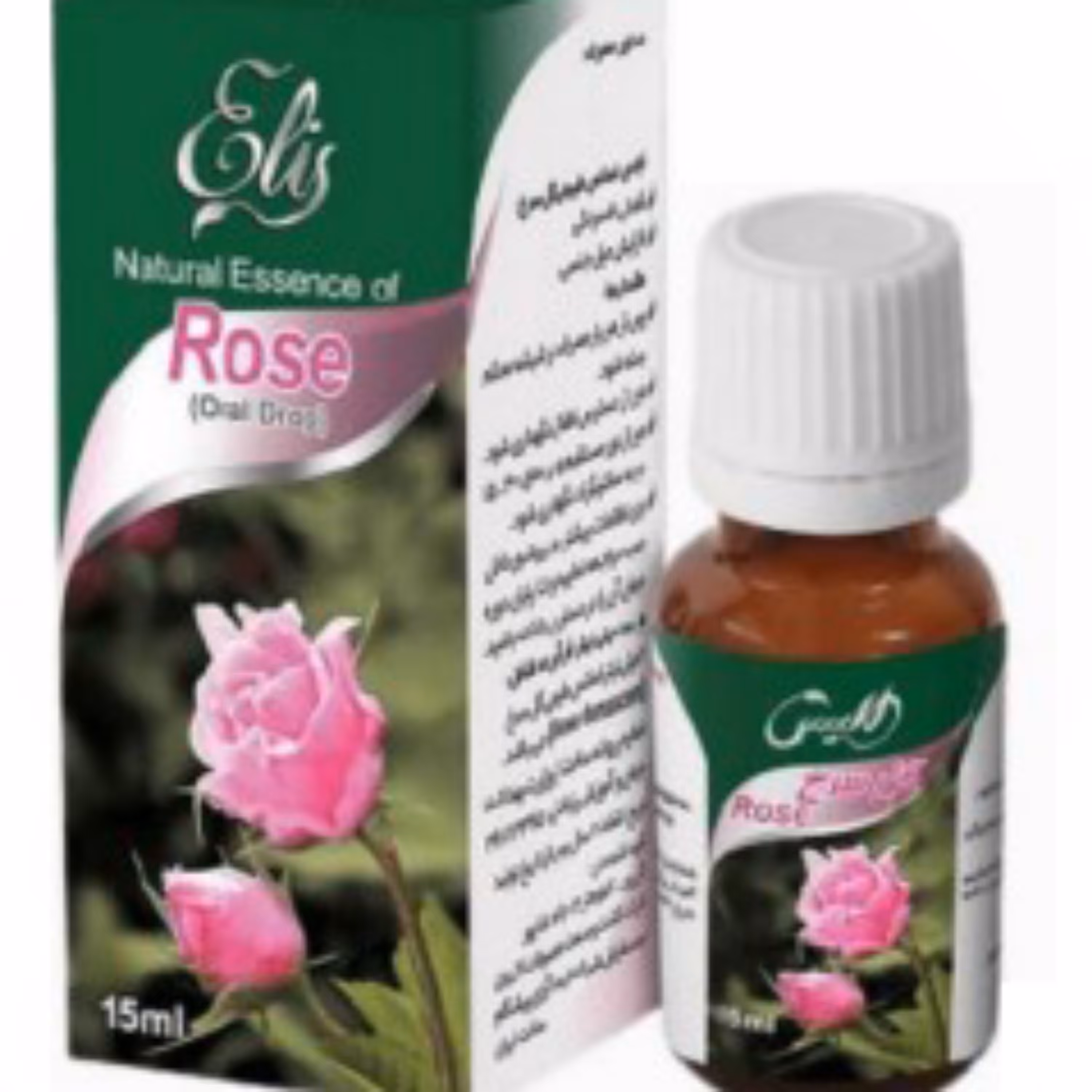 قطره خوراکی گل سرخ برند الیس اعلا خالص سنتی (15 میلی لیتر)