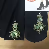 ست جوراب پنتی گلدوزی برزیلی 9