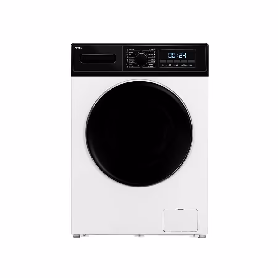 ماشین لباسشویی تی سی ال مدل G82-BS/BW ظرفیت 8 کیلوگرم