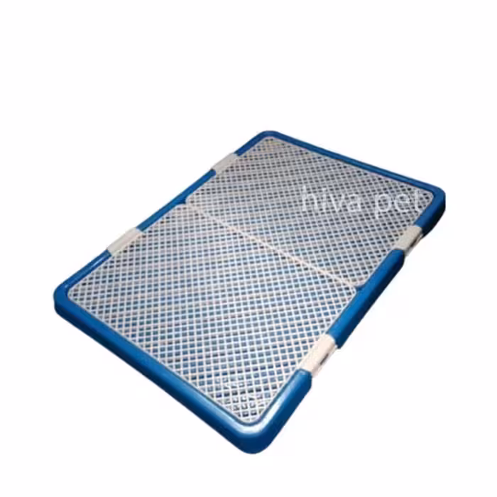 سینی ادرار سگ رنگ آبی سایز بزرگ