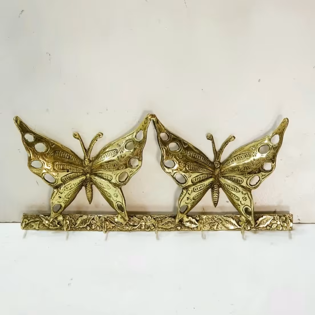 جاکلیدی پروانه 2 تایی برنزی