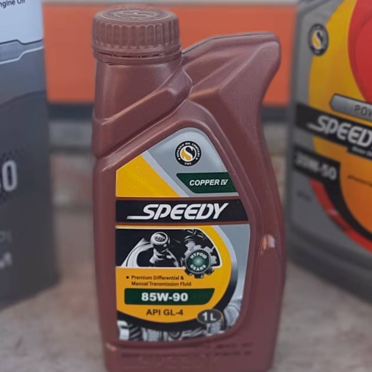 روغن دنده کوپر اسپیدی مخصوص جعبه دنده های خودرو های سبک و سنگین ، ترکیبی از روغن پایه معدنی پارافینیک مرغوب و مواد افزود