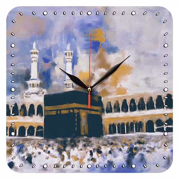 ساعت دیواری مدل 1039 طرح خانه کعبه
