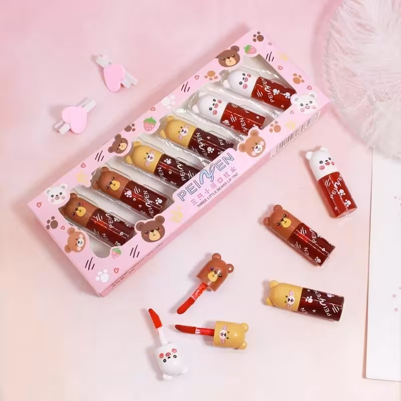 پک 6تایی تینت لب خرسی عروسکی