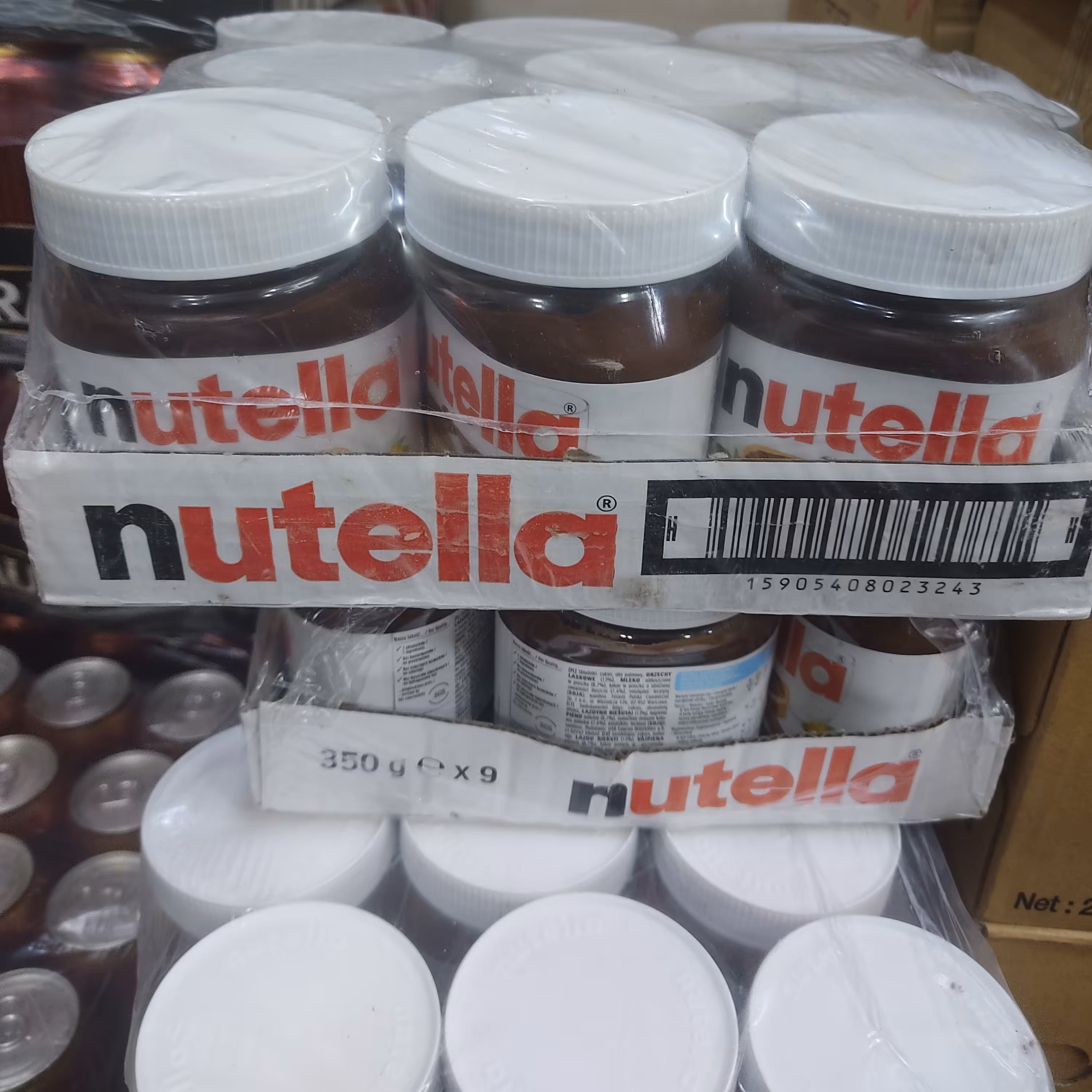نوتلا اصل لهستان 350گرمی 9 تایی                               