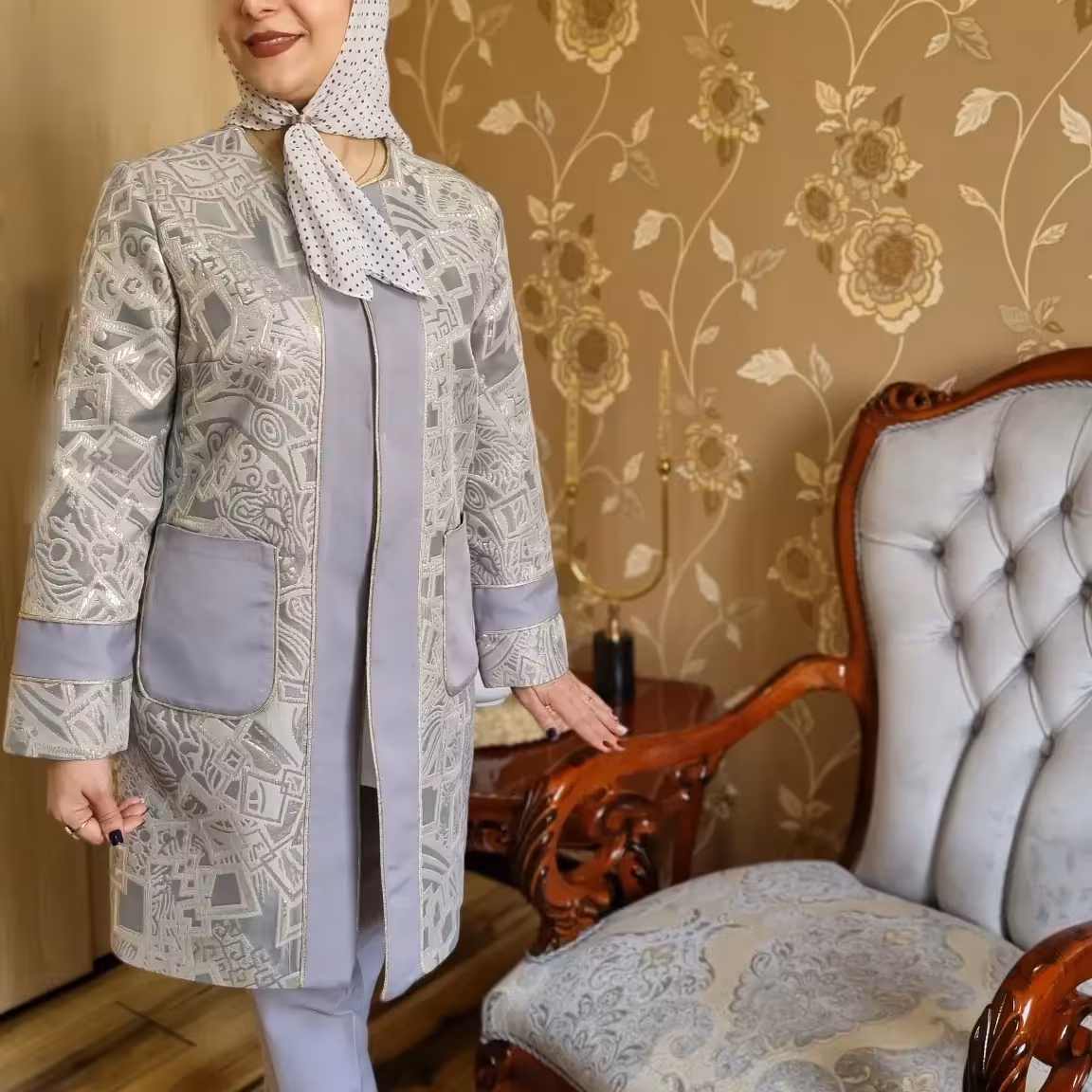 مانتو ژاکارد توسی
