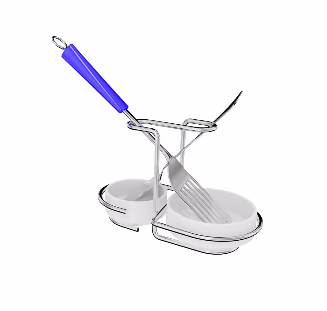جا قاشقی کنار گاز دوقلو مدل دیفرنس پلوتون {code110}