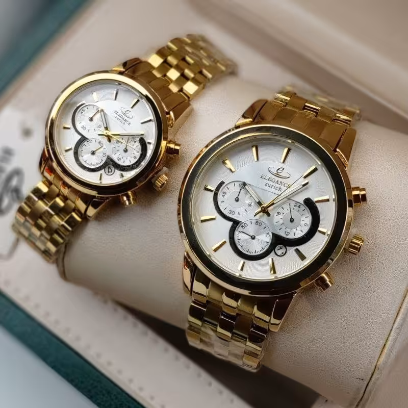 ساعت مچی 3 موتور فعال کرنوگراف موتور ژاپن الگانس Elegance