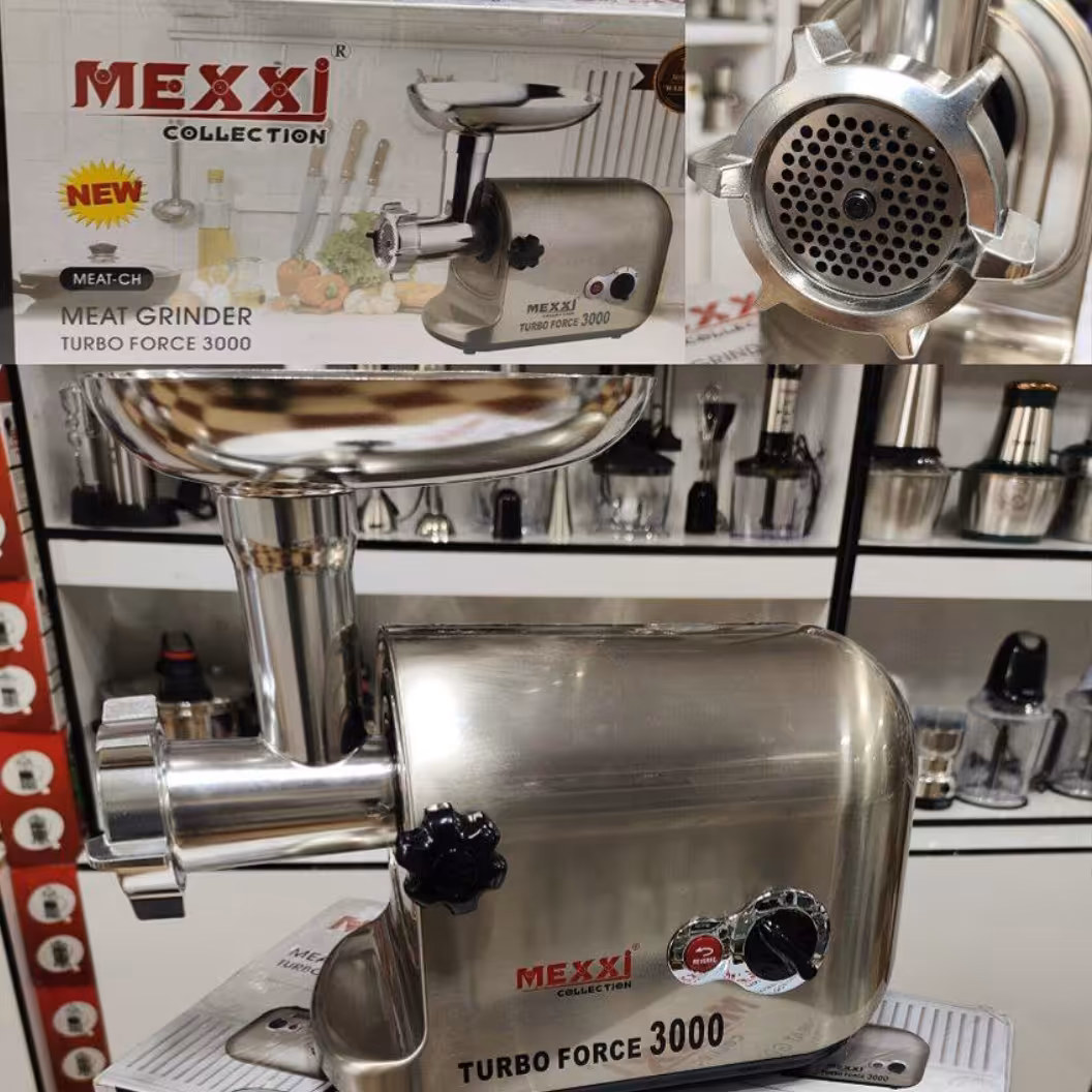 چرخ گوشت حرفه ای مکسی 3000واتMexxi لطفا اول استعلام موجودی بگیرید
