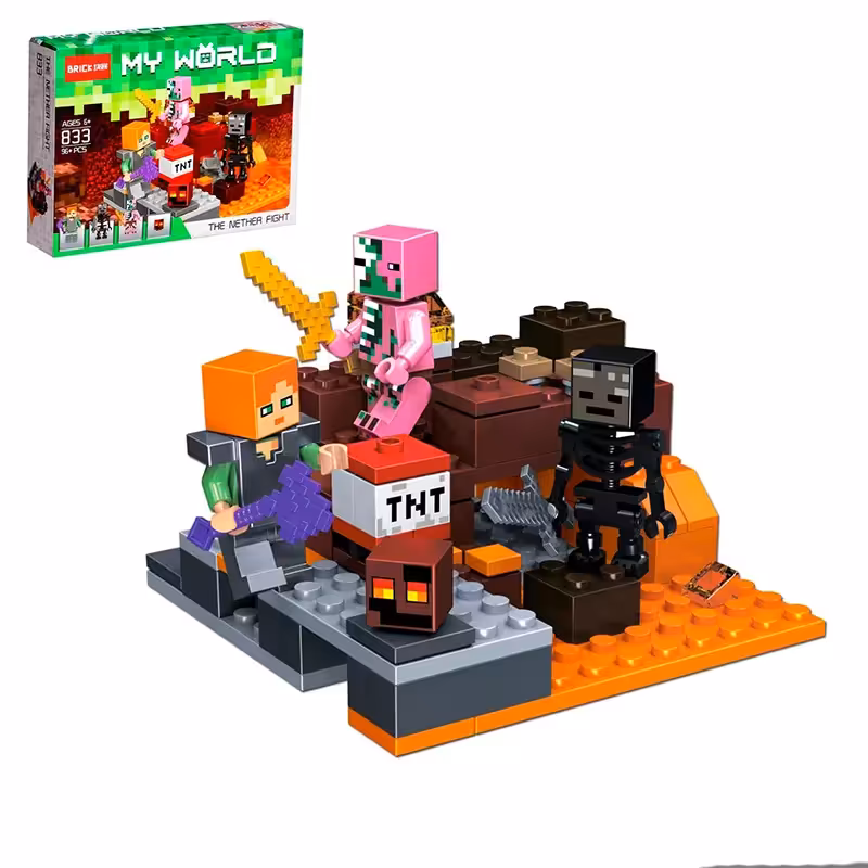 اسباب بازی لگو ماینکرفت 96 تکه کد P/833/A