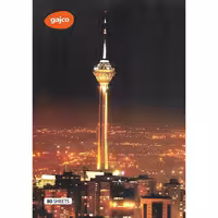 دفتر 80 برگ گاج چسبی کد 46