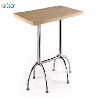 میز مستطیل پایه فلزی جهانتاب مدل 1034 کد 4221