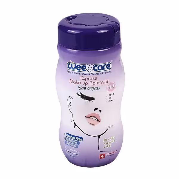 دستمال مرطوب پاک کننده سریع آرایش وی کر 70 عددی