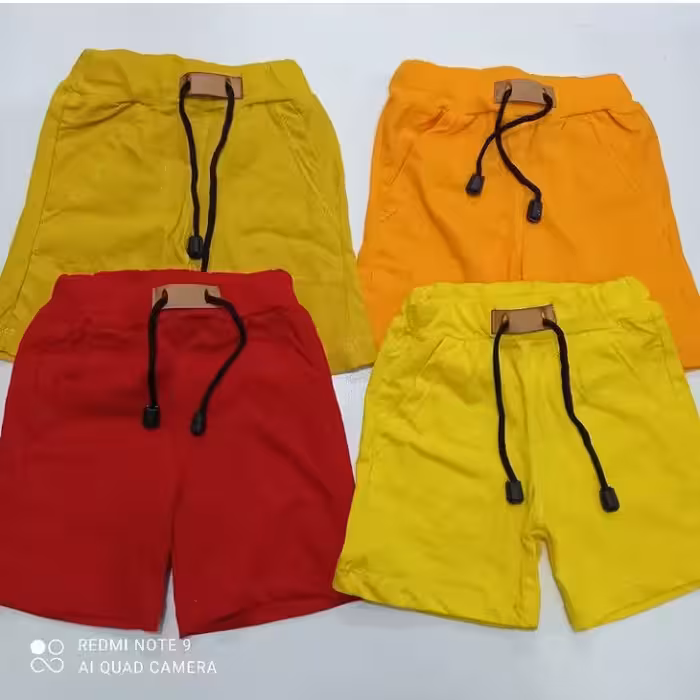 شلوارک نخ پنبه بچگانه