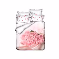 سرویس ملحفه کالرز آو فشن مدل Bouquet دونفره 6 تکه - کد 45015154043