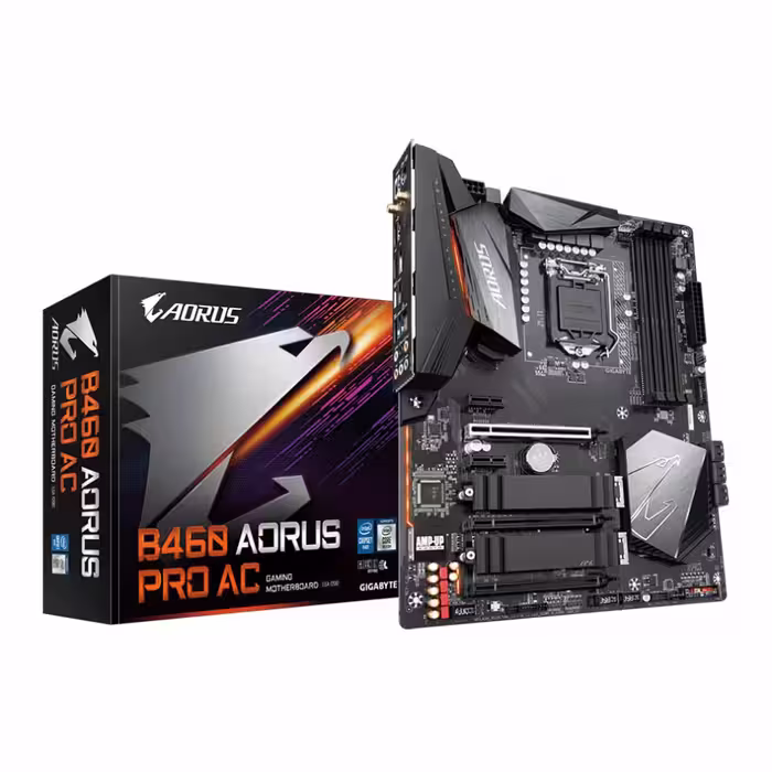 مادربرد گیگابایت مدل B460 AORUS PRO AC (rev. 1.0) سوکت 1200